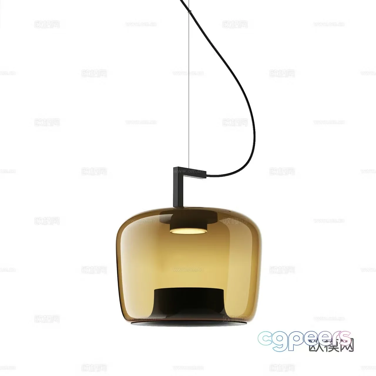 Brokis modern chandeliers minimalist chandeliers glass chandeliers decorative chandeliers 3d model