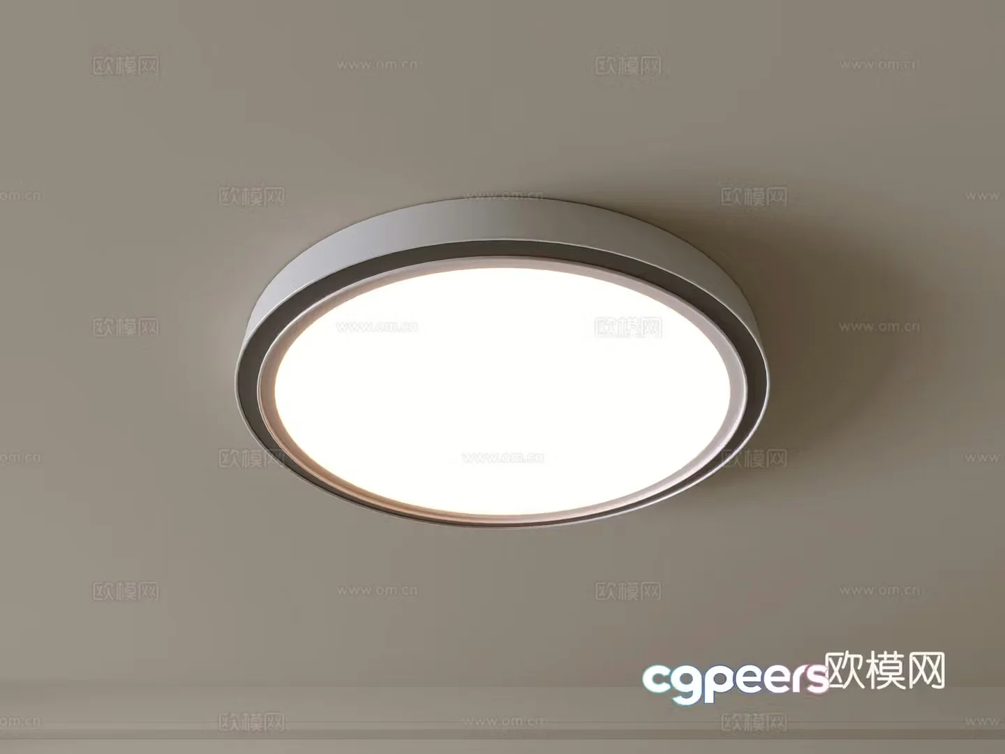 Modern ceiling lamp Geometric ceiling lamp Bedroom lamp Artistic shaped lamp Fashion living room lamp 3D model
