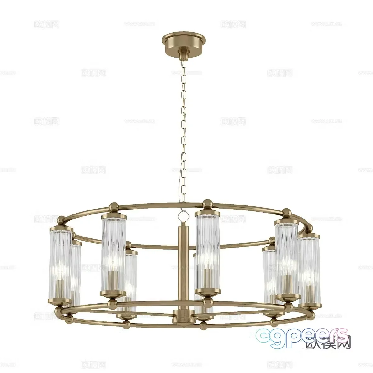 Modern simple light luxury chandeliers chandeliers simple light luxury chandeliers dining chandeliers living room chandeliers lamps 3d model