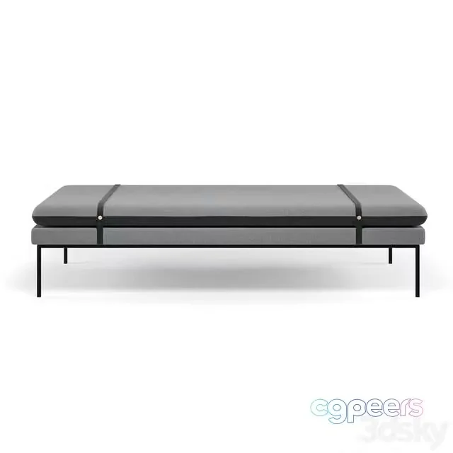 3ds Max Free – Turn daybed
