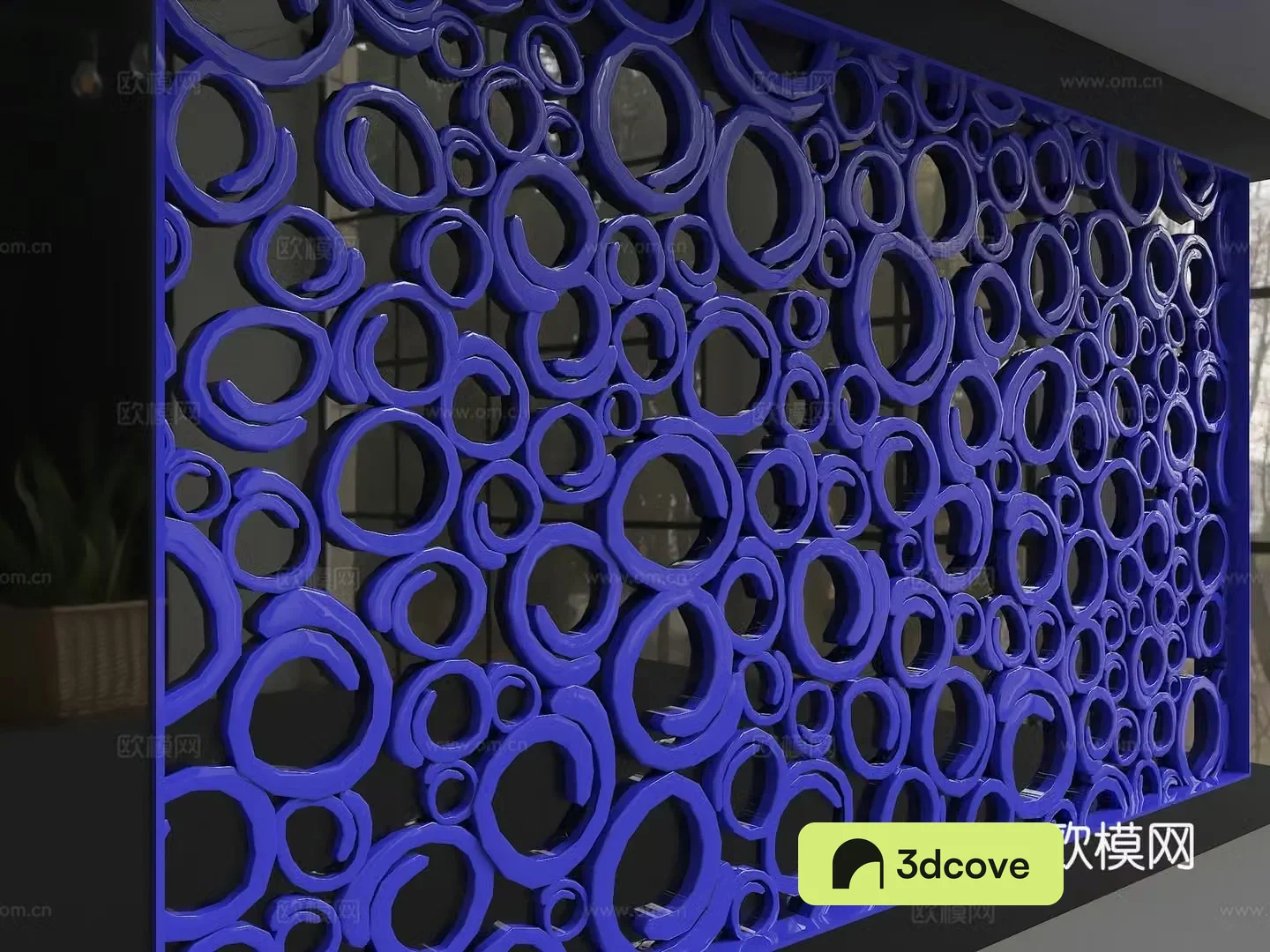 Modern background wall
