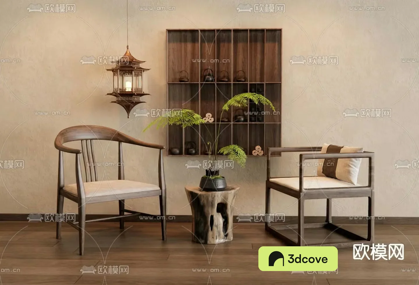 New Chinese style leisure chair