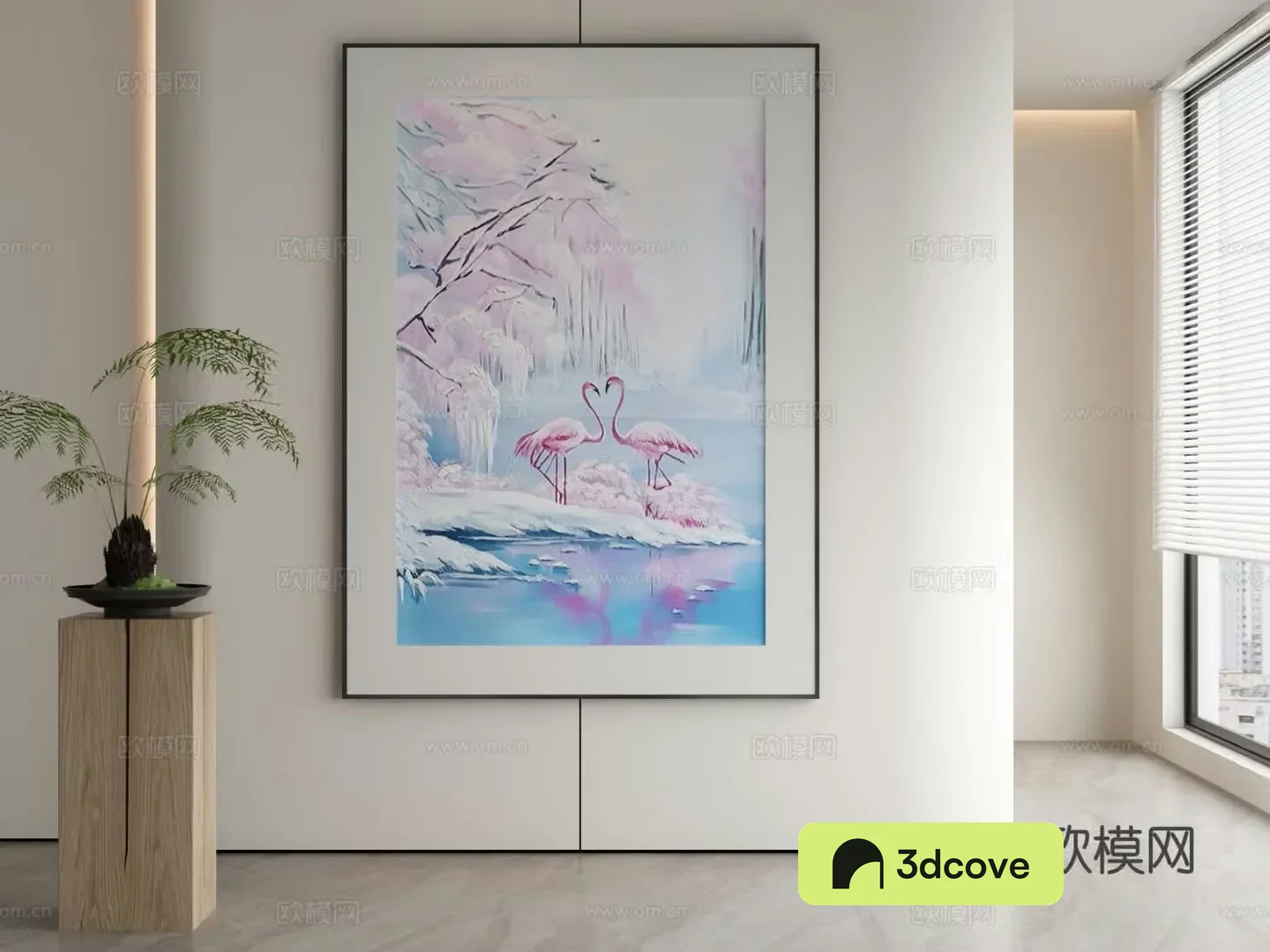 Modern landscape painting decorative painting