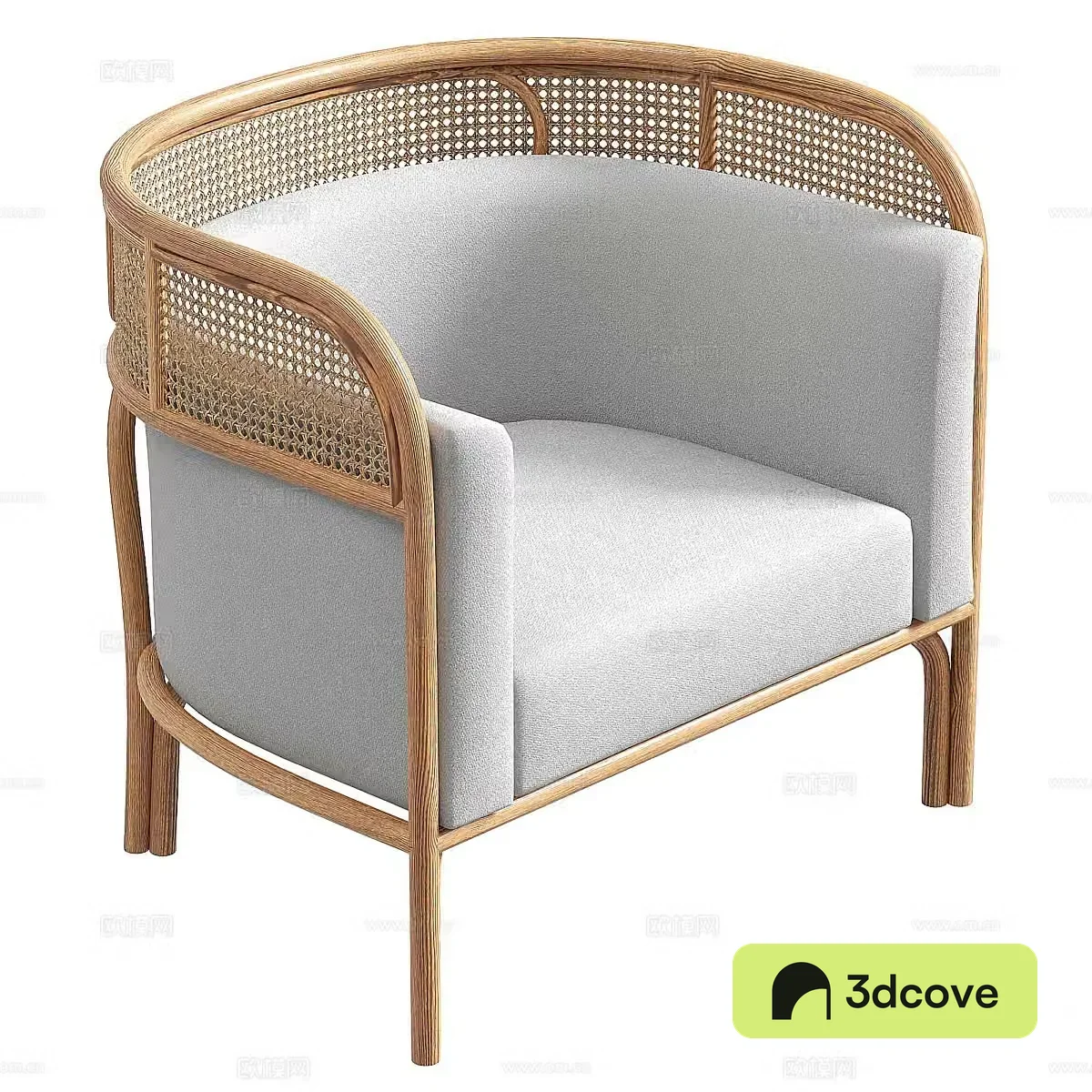 New Chinese style Saliva Santai leisure chair