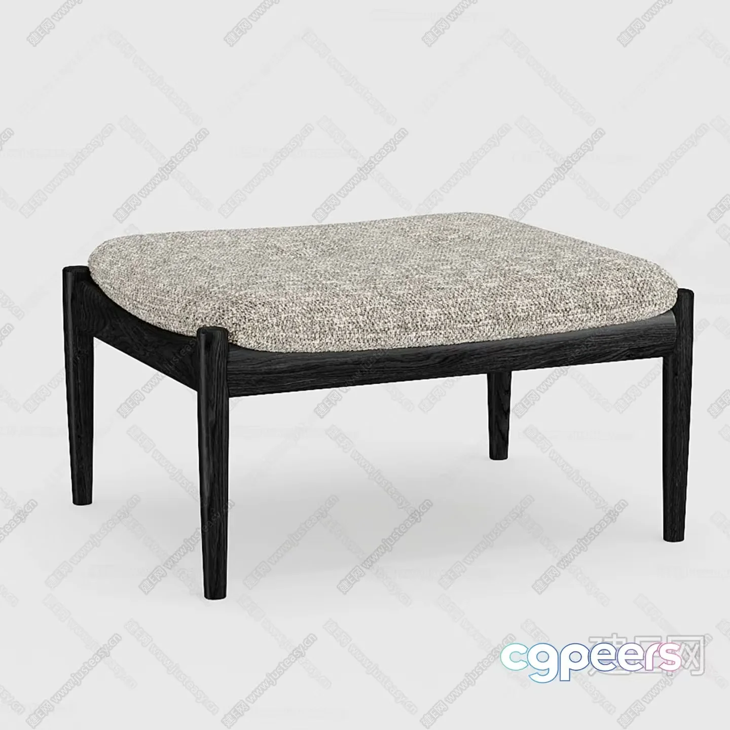 Simple Bench 3D Model – 9944 – CORONA Render