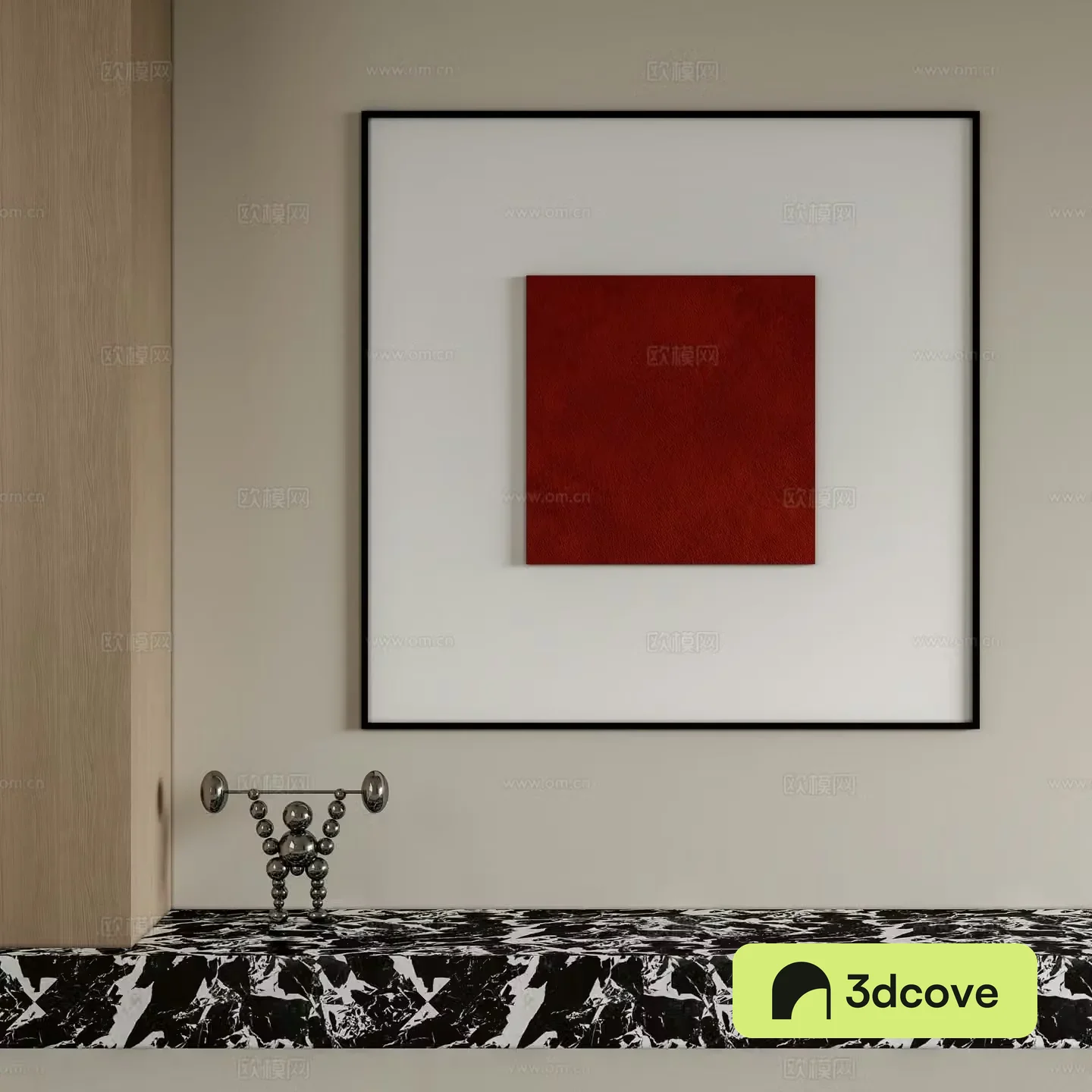Modern hanging painting