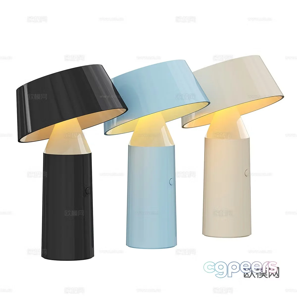 Modern MARSET BICOCA desk lamp 3d model
