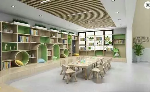 Modern Reading Room 3D Model – 2523 – VRAY Render