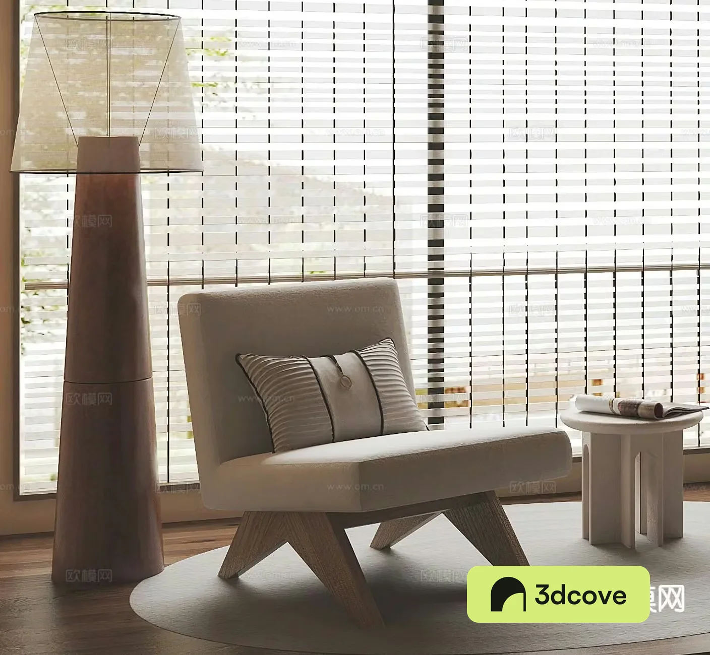 Wabi-sabi chair leisure chair