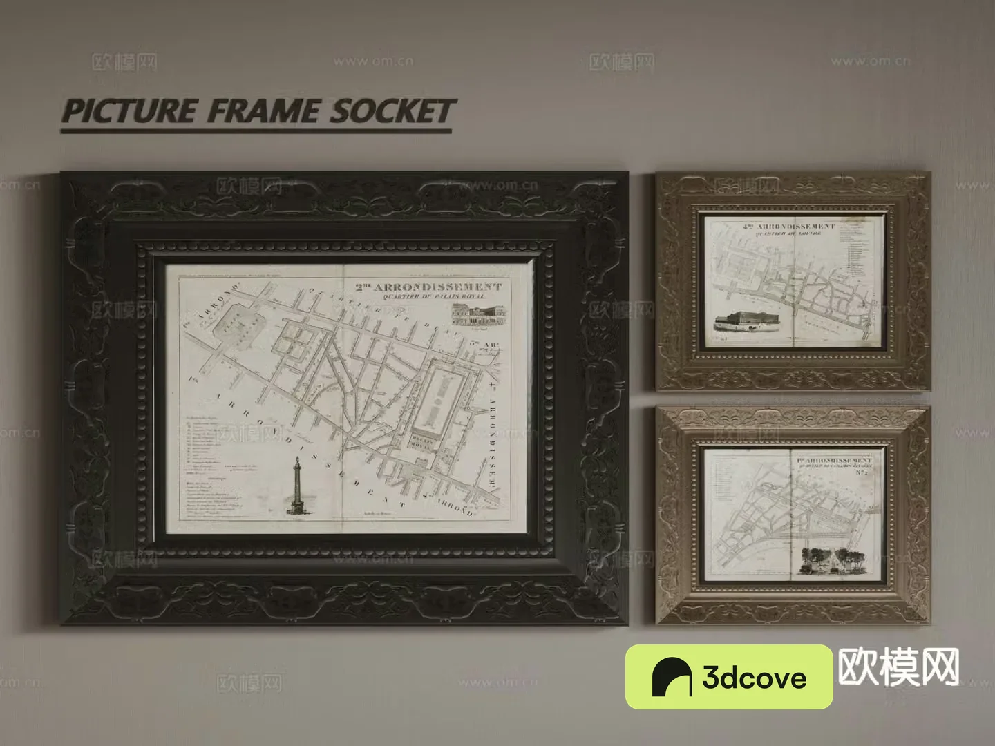 European decorative painting framed painting hanging painting