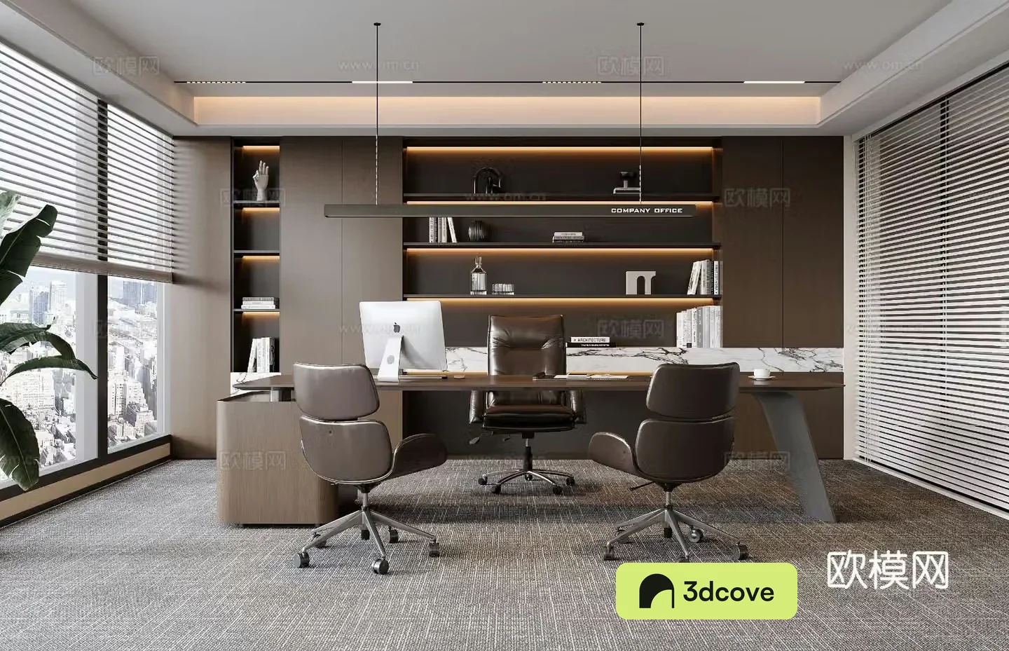 Italian general manager room