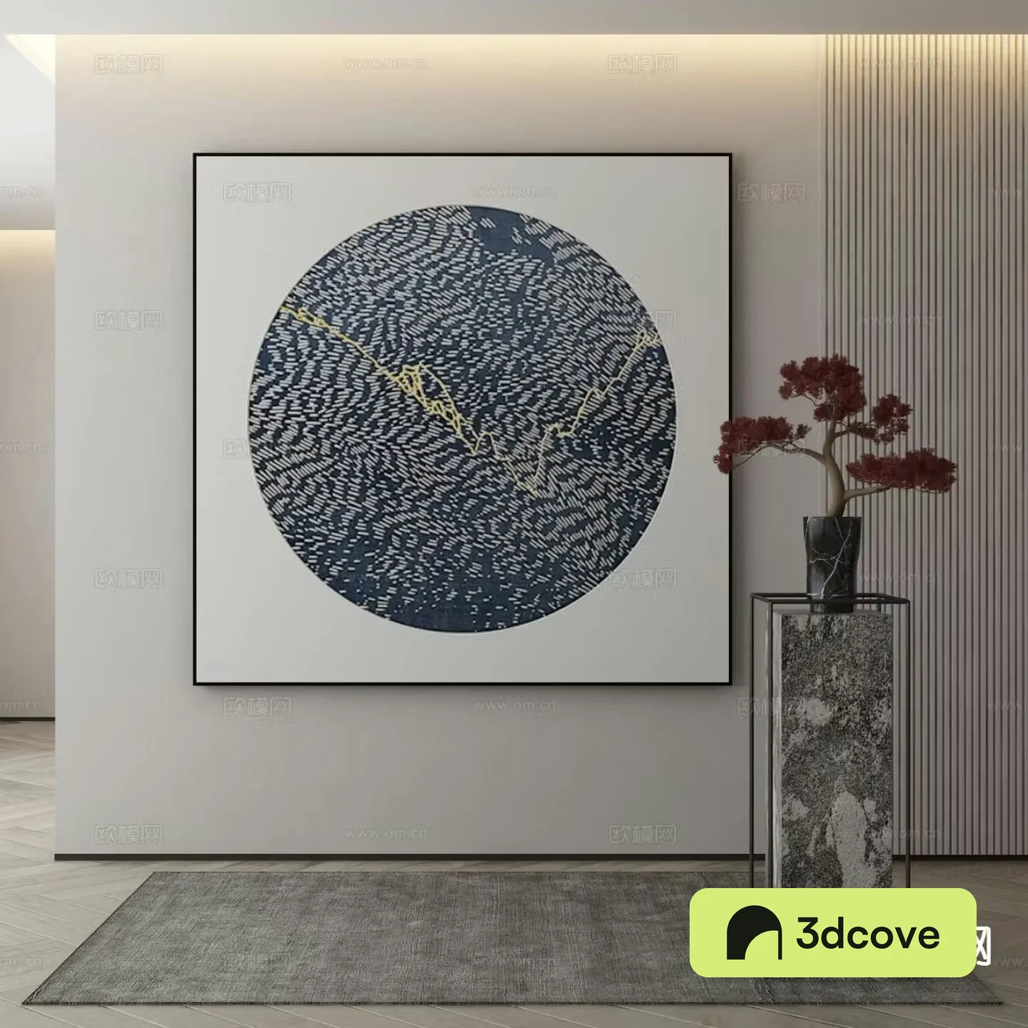 New Chinese style decorative painting Zen hanging painting