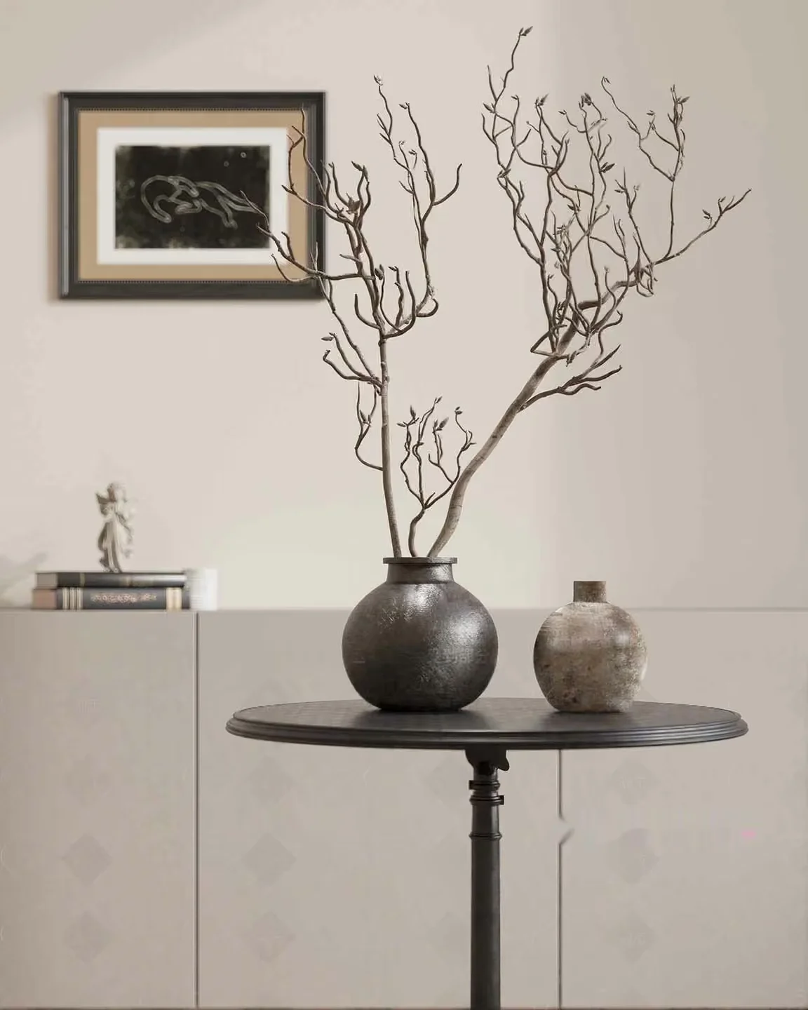 Minimalist Decorative Vase 3D Model – 8687 – CORONA Render