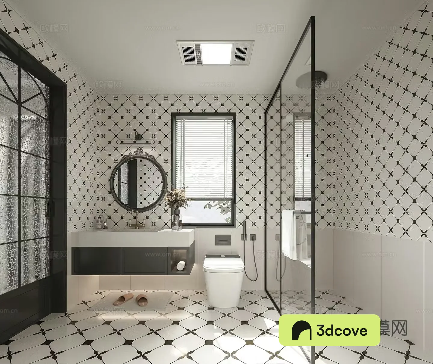 French bathroom
