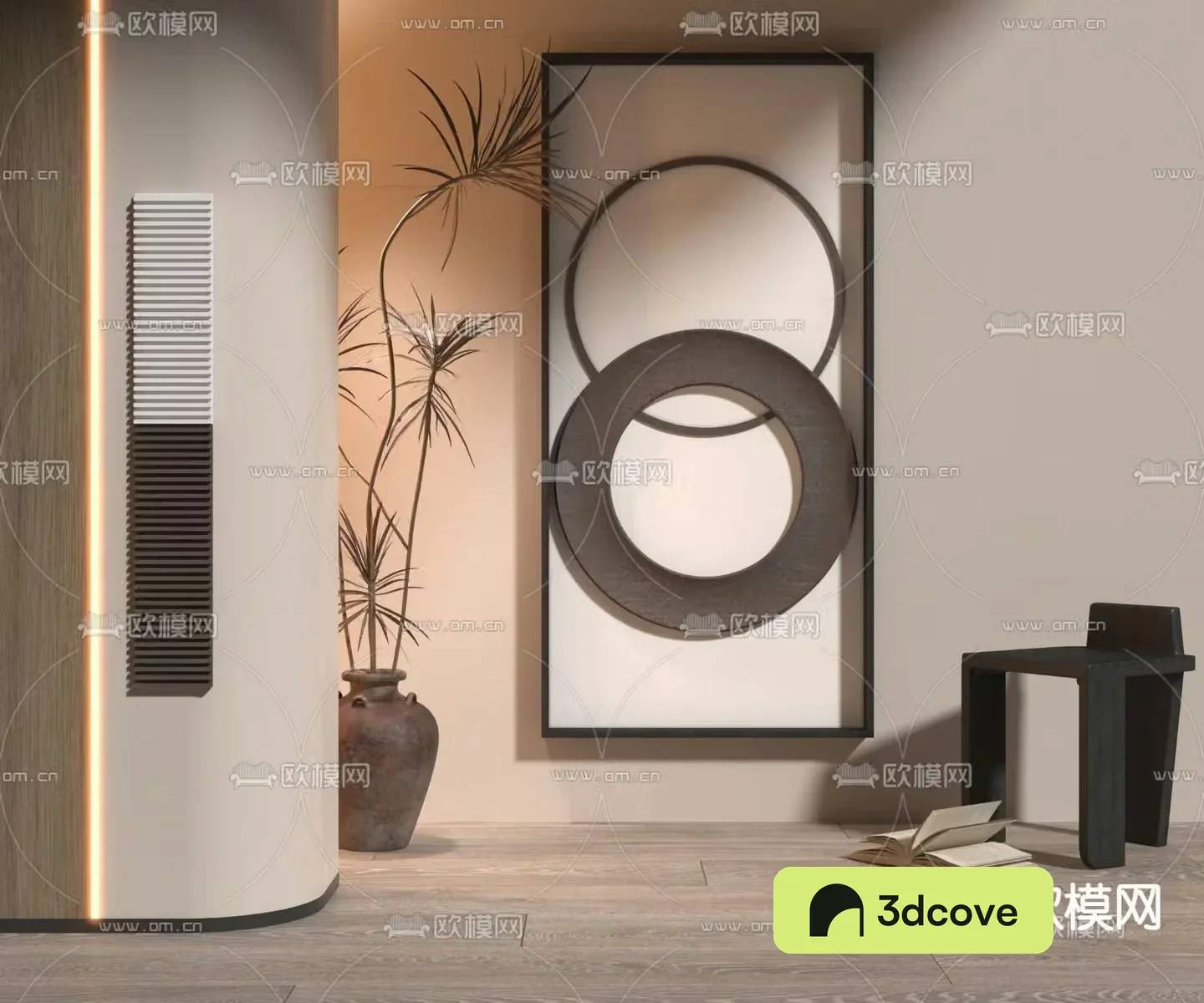 Three-dimensional painting Simple painting Decorative painting