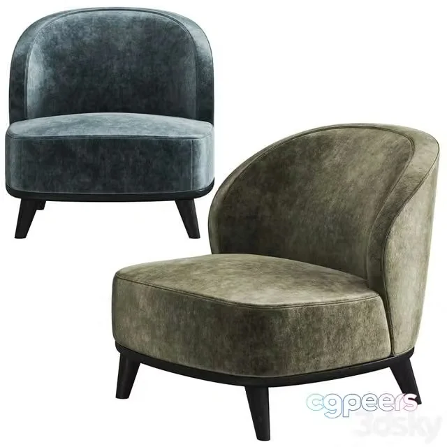 3ds Max Free – Casamilano Dhora Armchair