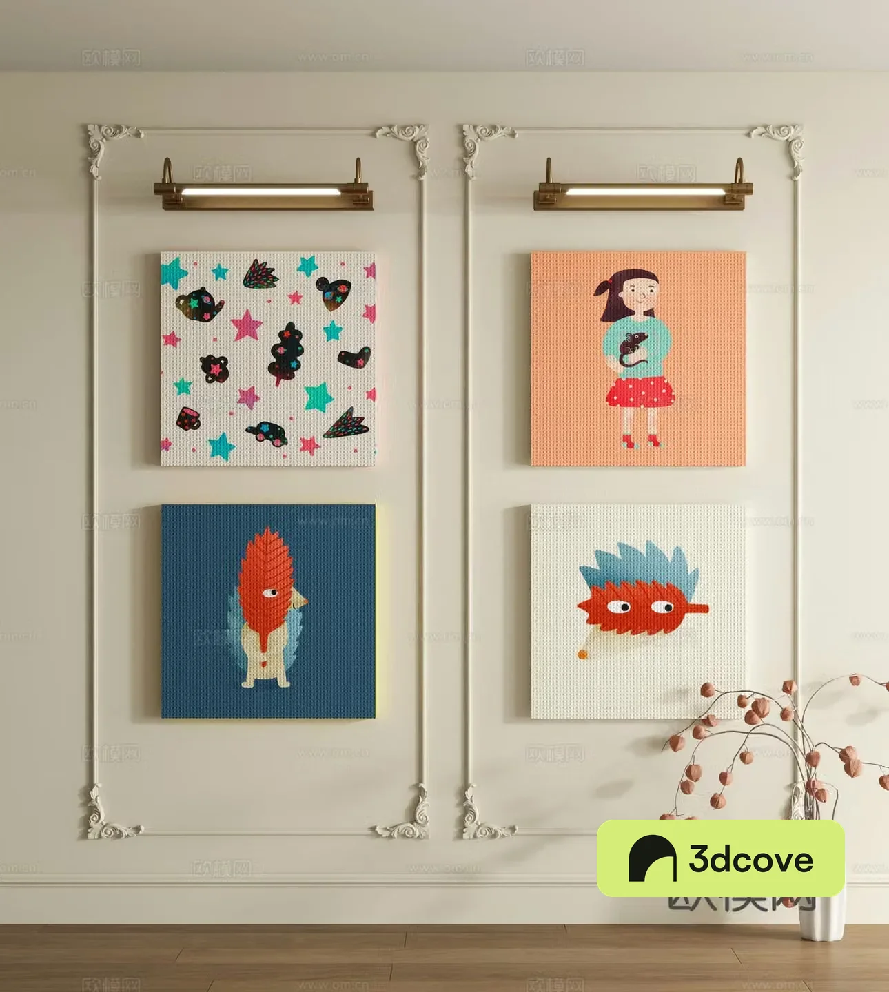 Dopamine decorative painting