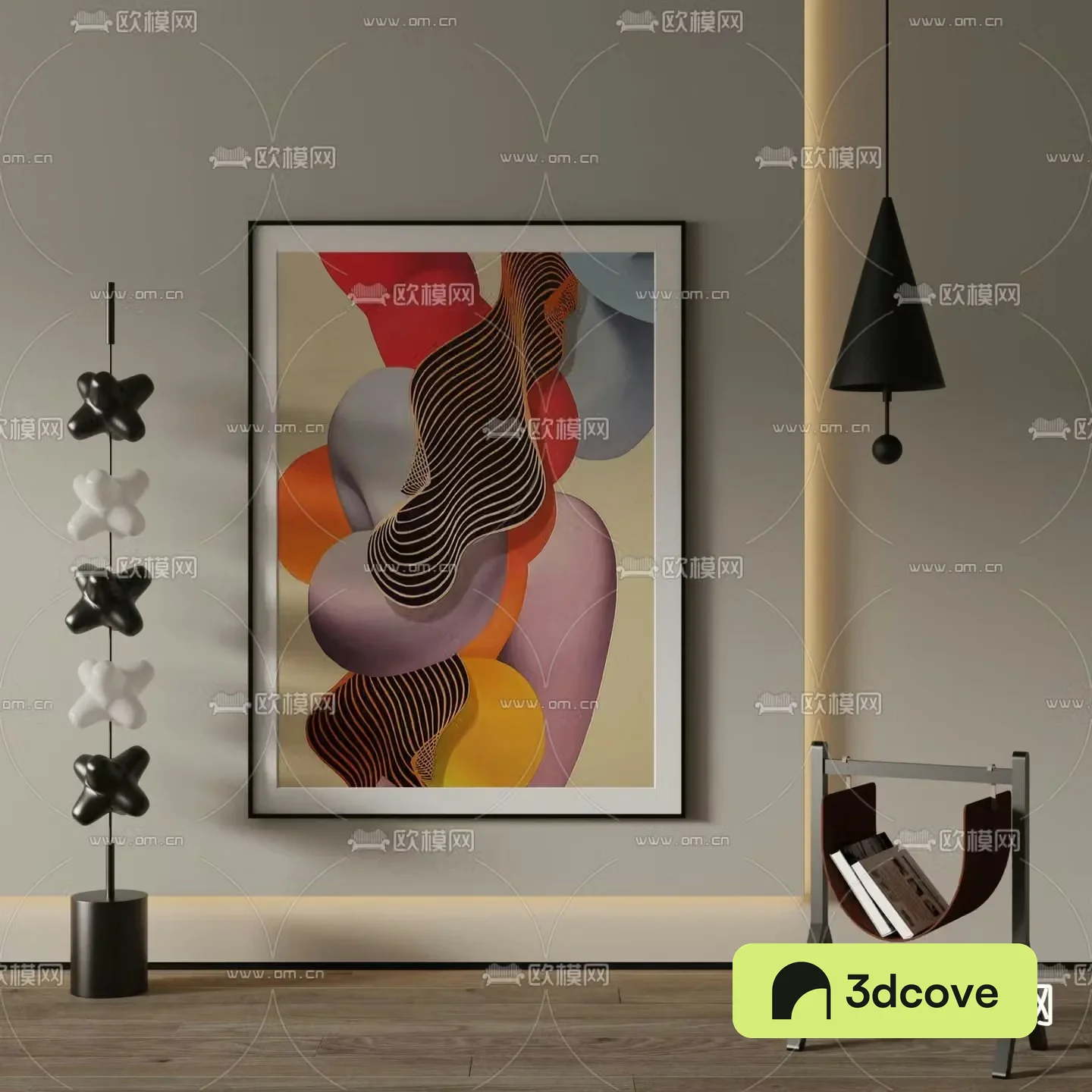 Modern decorative painting Abstract painting Art hanging painting