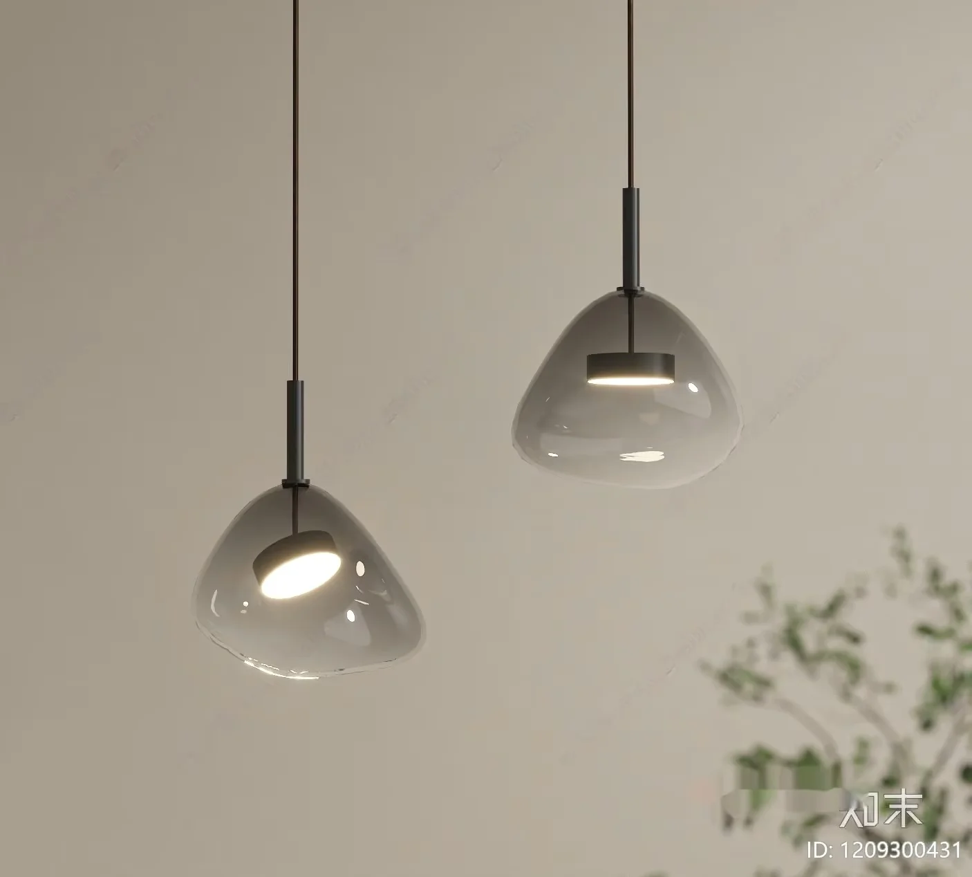 Modern Light Fixtures 3D Model – 7001 – VRAY Render