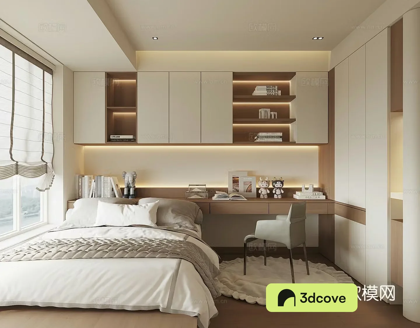 Modern tatami bedroom