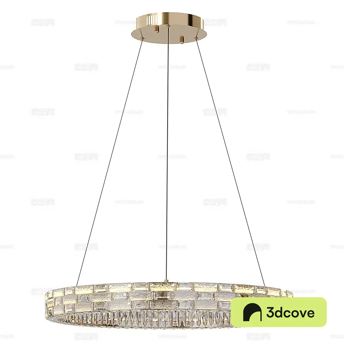 Modern minimalist chandelier