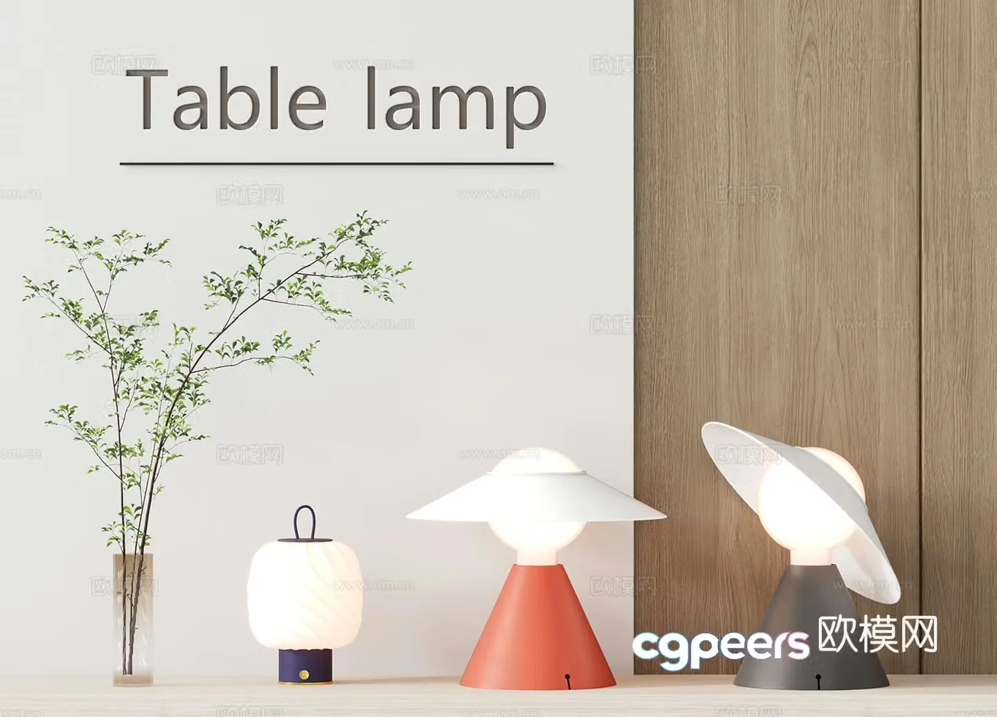 Modern desk lamp children’s desk lamp 3d model