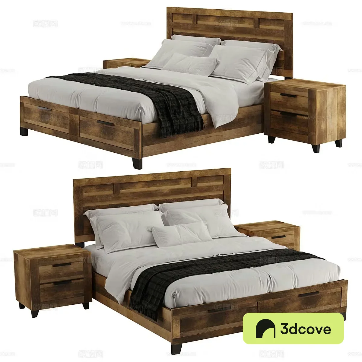Double bed