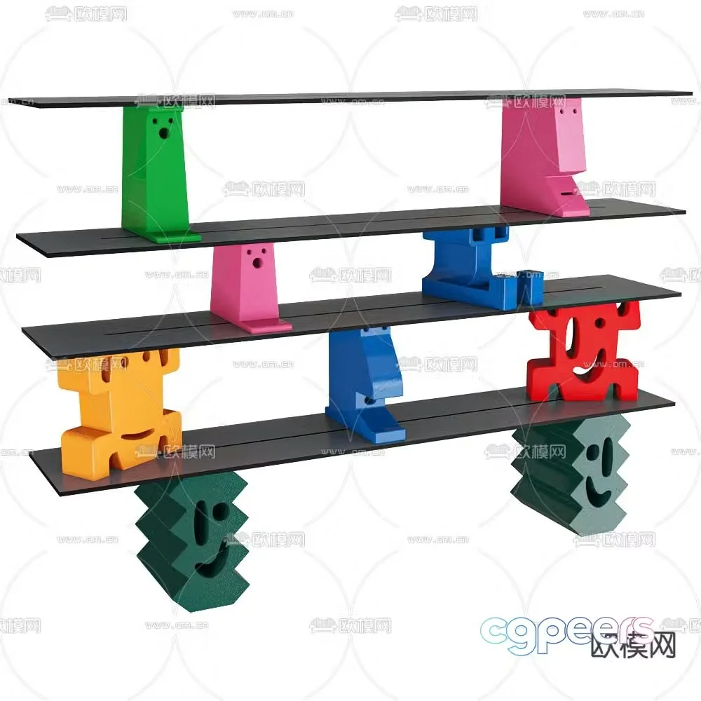 Children’s decorative stand 3d model