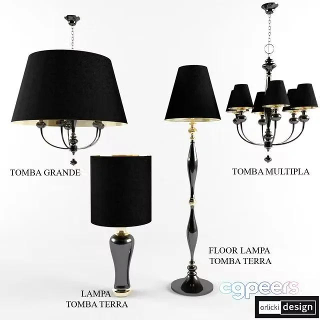 3ds Max Free – Chandeliers ORLICKI DESIGN TOMBA
