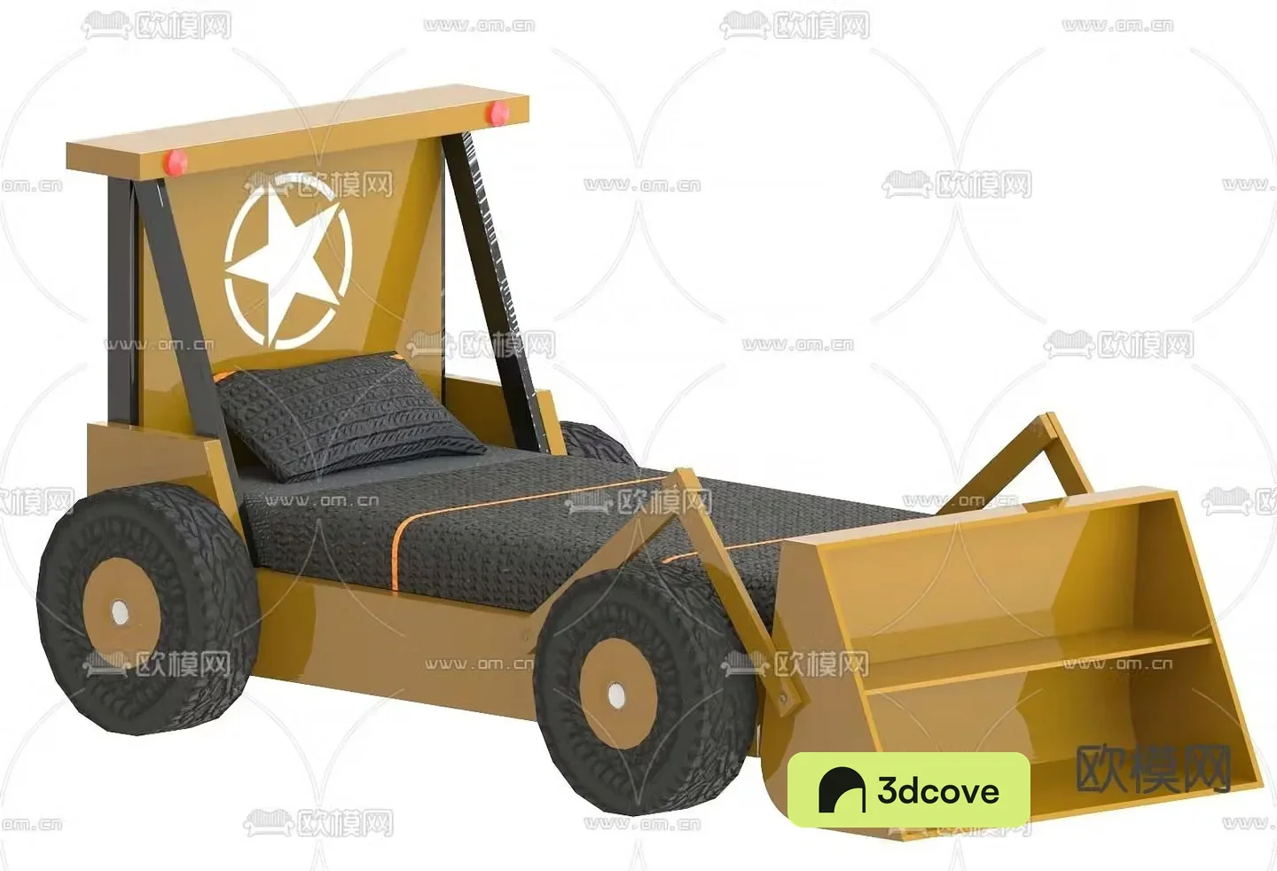 Modern children’s car bed