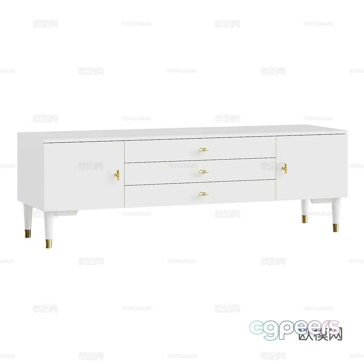 TV cabinet 3d model