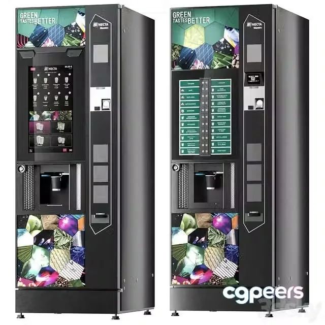 3ds Max Free – Coffee Vending Machines Necta