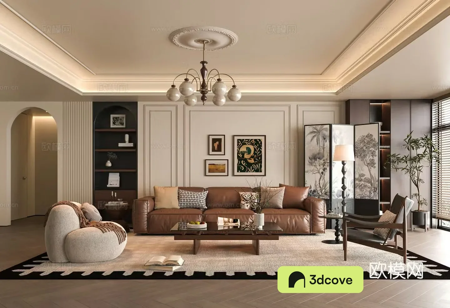 French living room