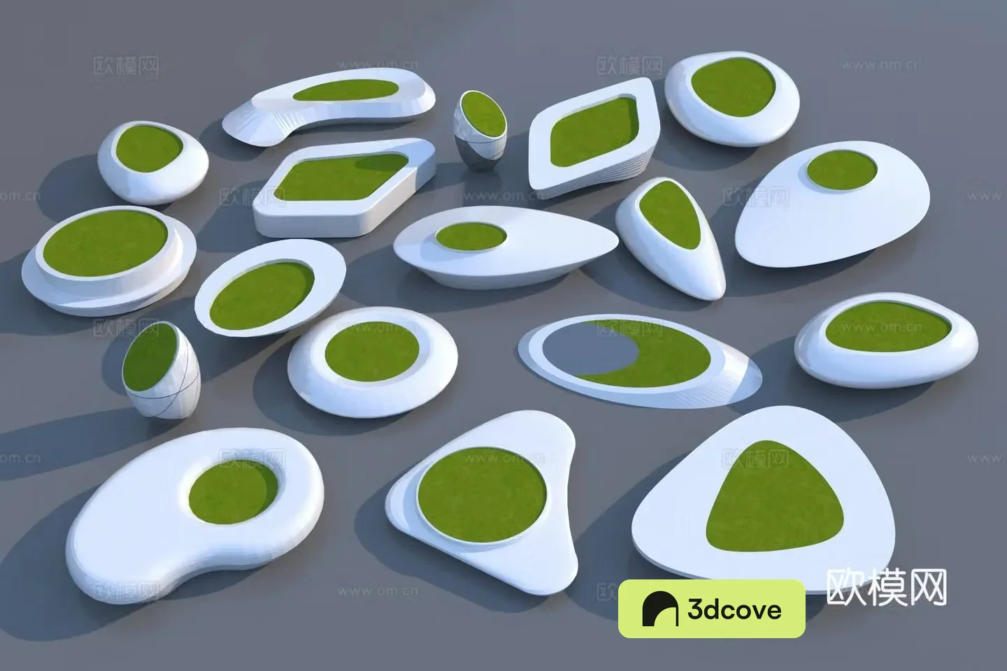 Outdoor chair tree pool chair park chair landscape seat