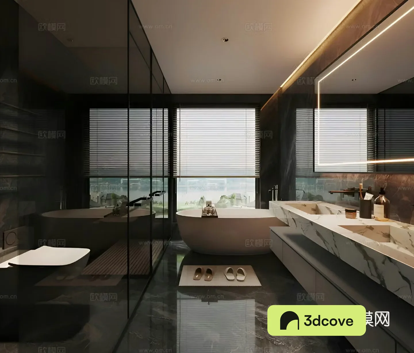 Modern Italian bathroom