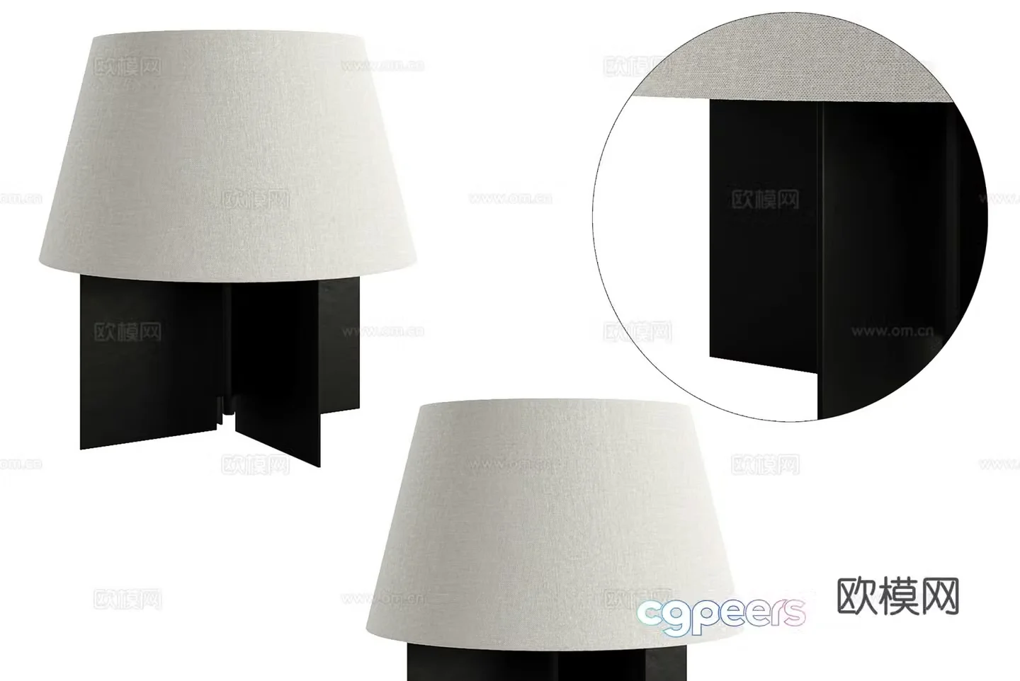 Modern simple desk lamp Table lamp Simple desk lamp Study desk lamp Living room desk lamp 3D model