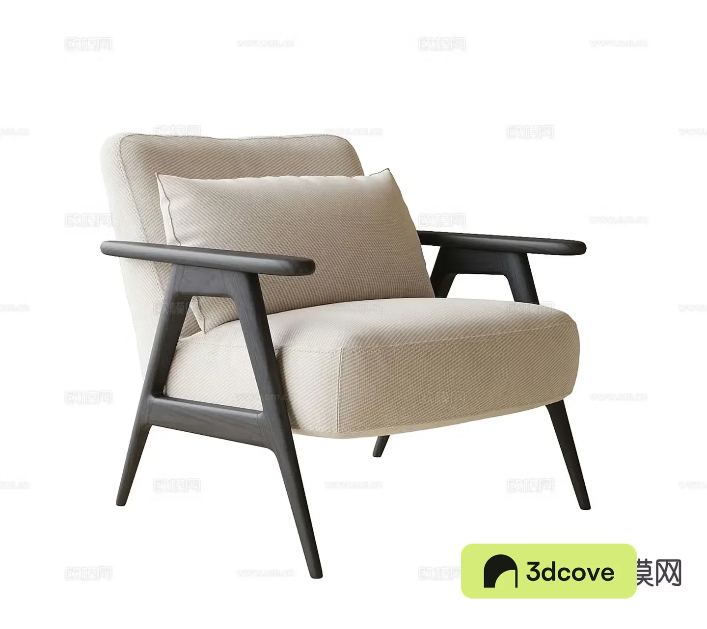 Modern leisure chair seat