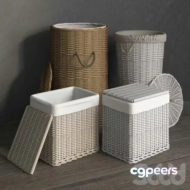 3ds Max Free – Baskets 1
