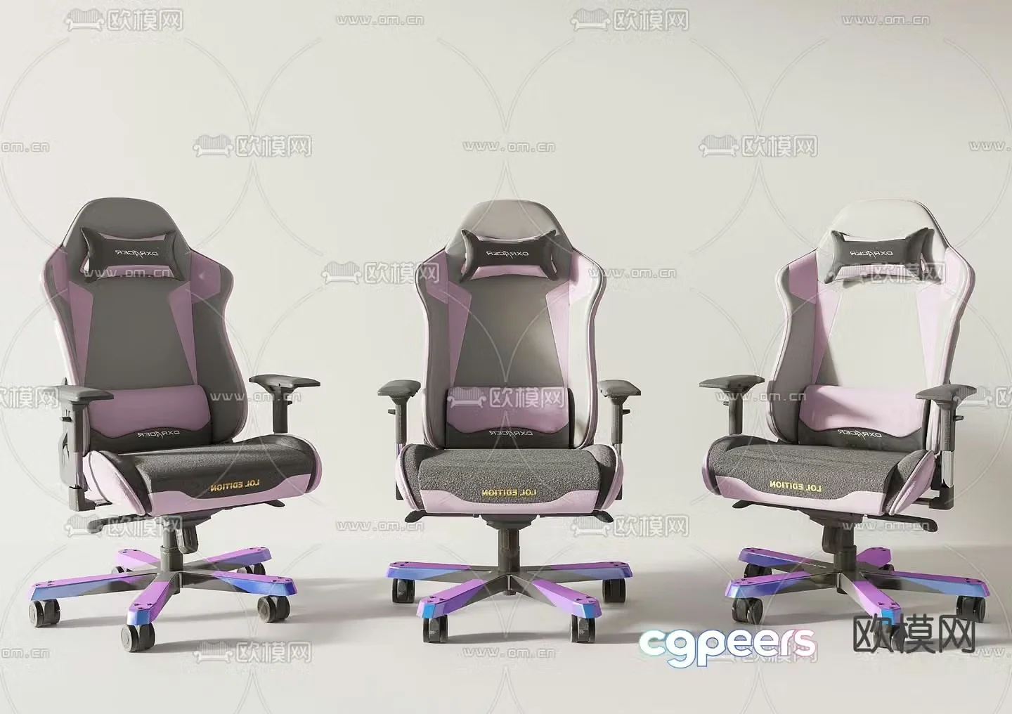 Gaming chair 3d model