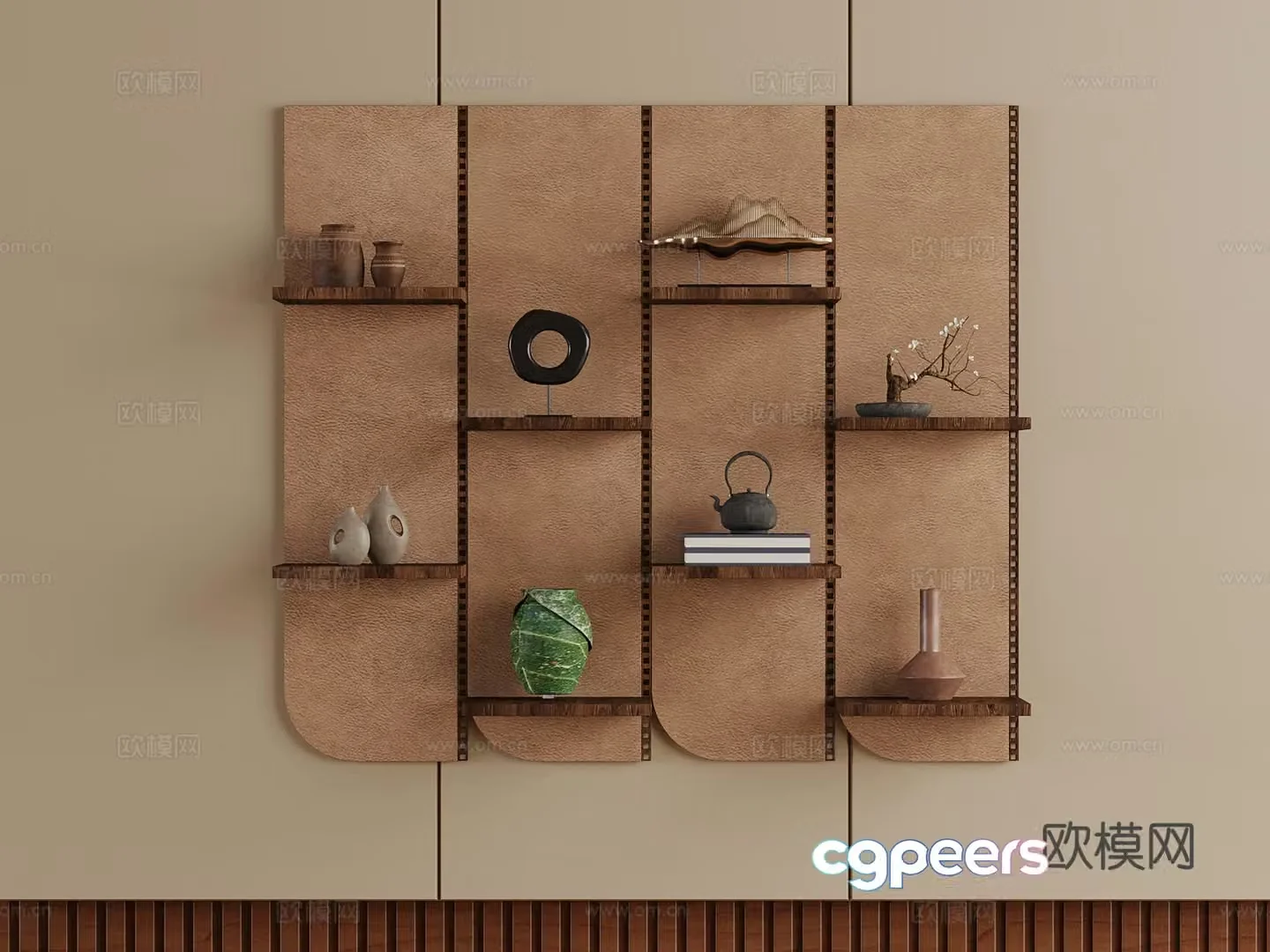 Jijifeng shelf decorative ornaments 3D model