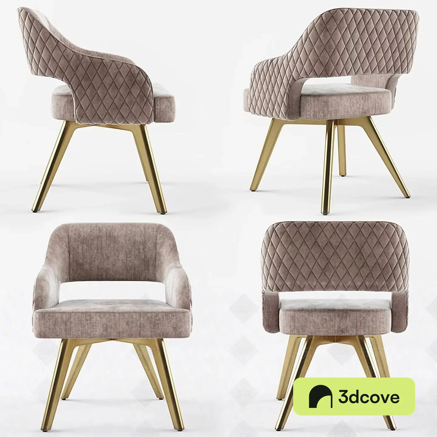Modern Velvet Chair