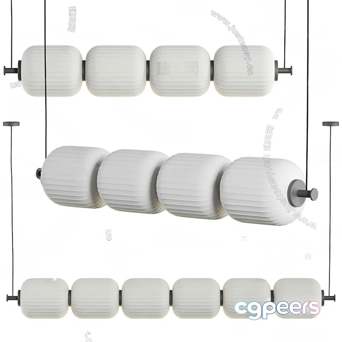 Light Fixtures 3D Model – 2444 – VRAY Render