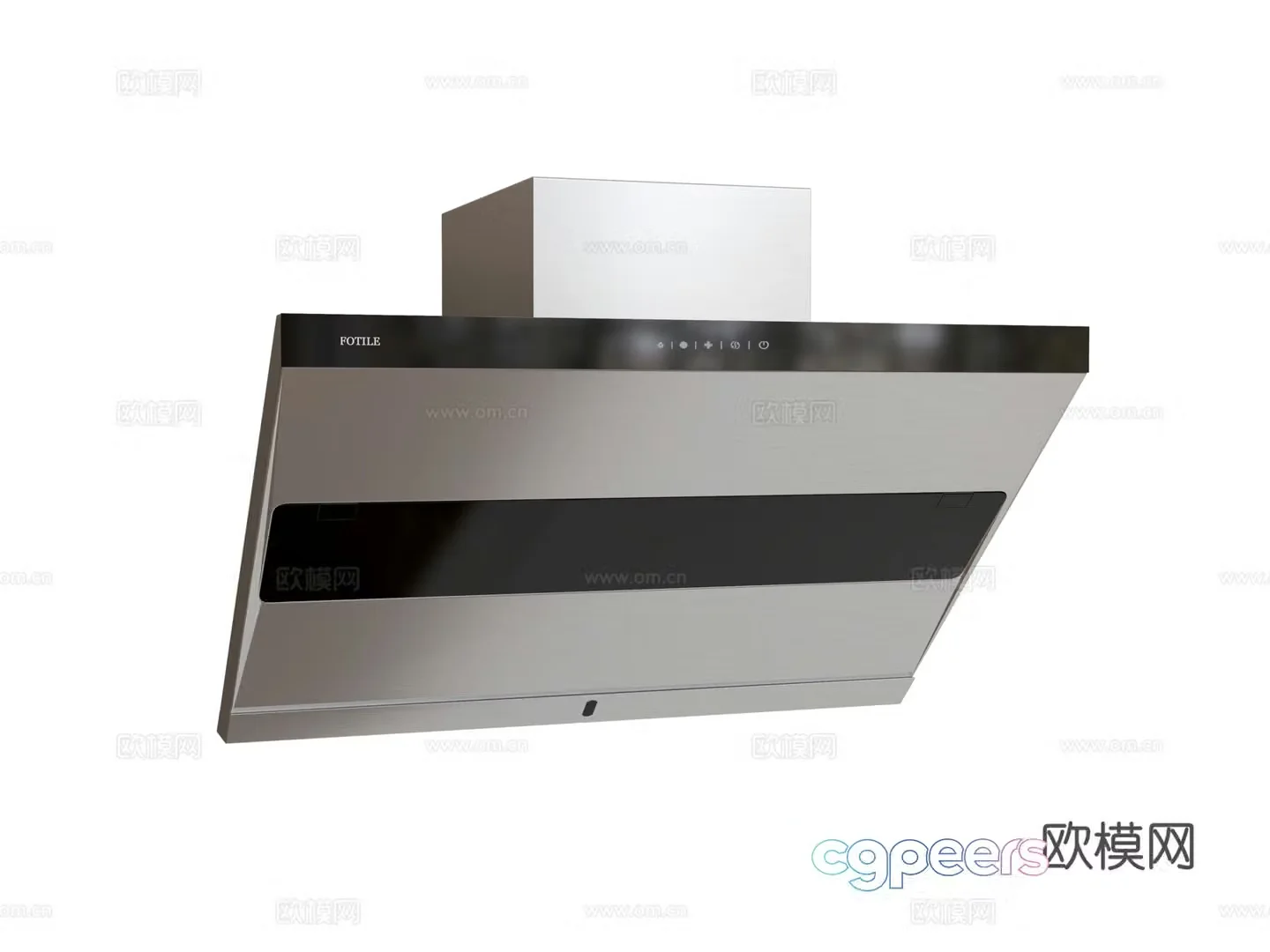 Range hood 3d model