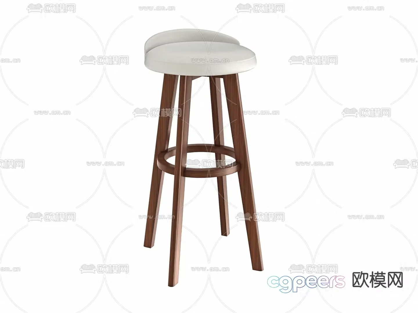 bar stool bar stool 3d model