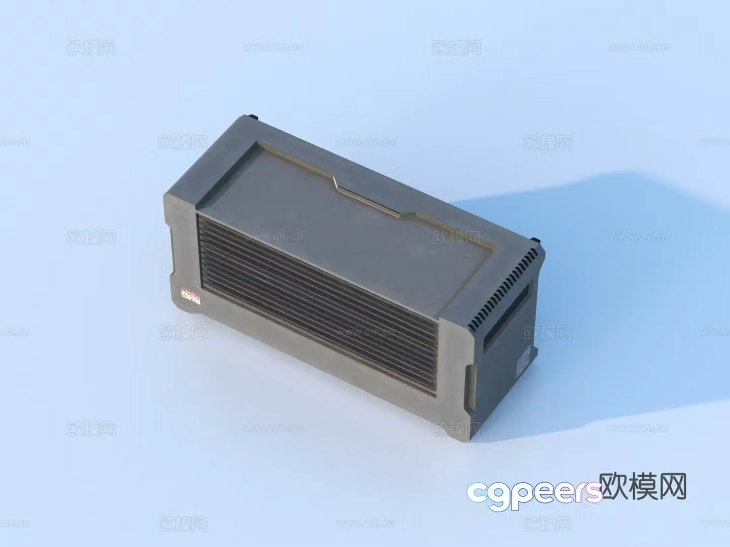 Hardware mechanical parts cabin components 3D model