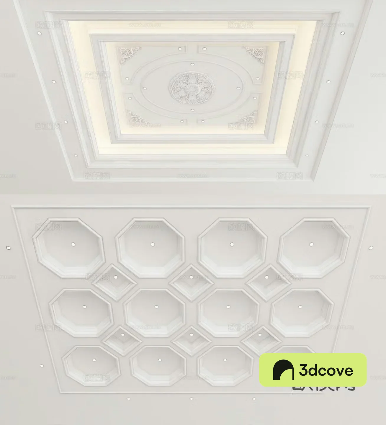European style ceiling