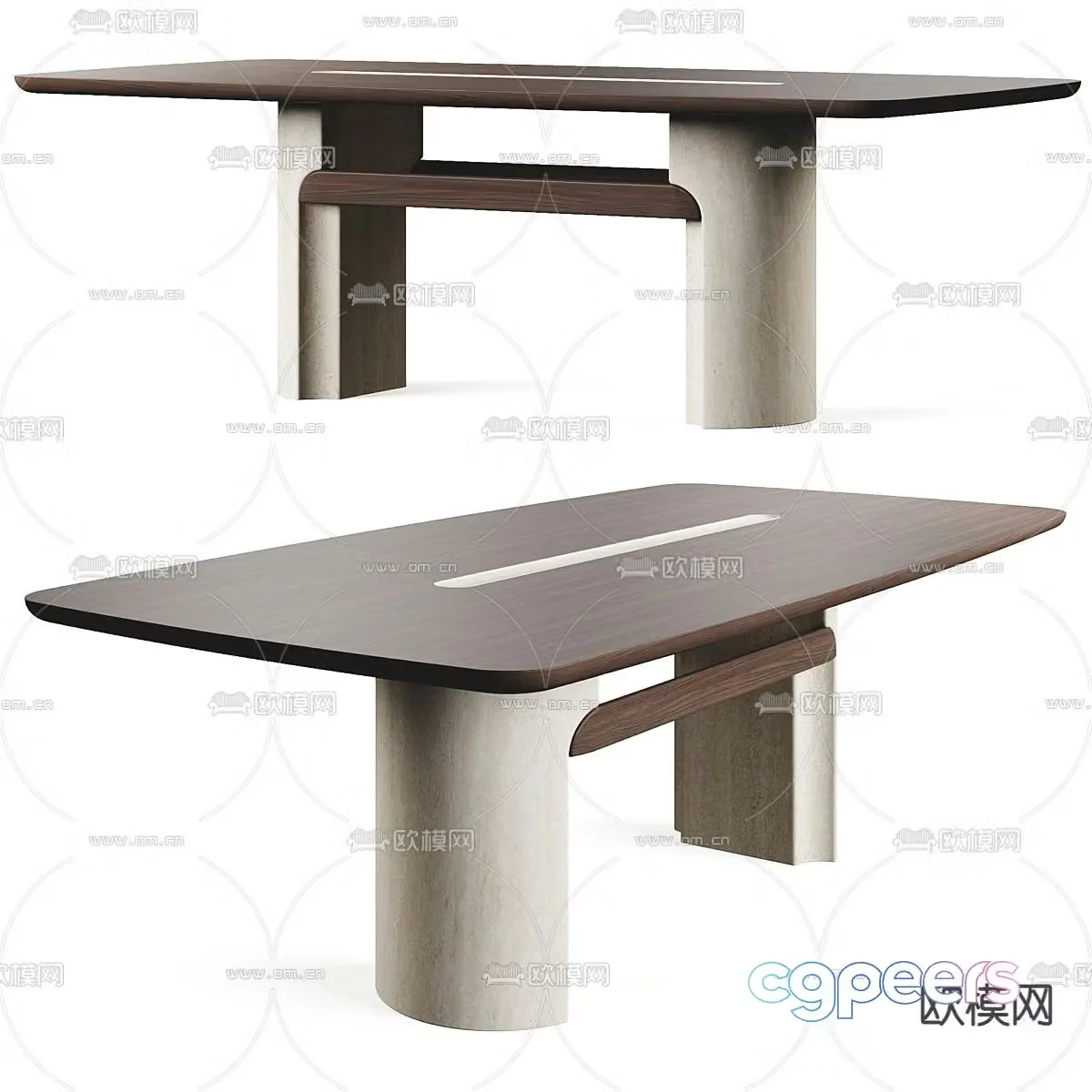 Roche Bobois Dining Table 3D Model