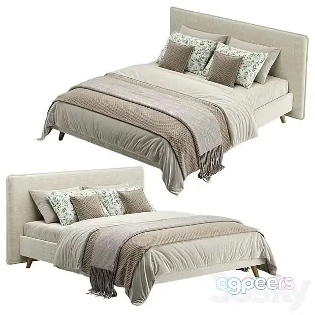 3ds Max Free – Bed Chievo 160 Divan.ru
