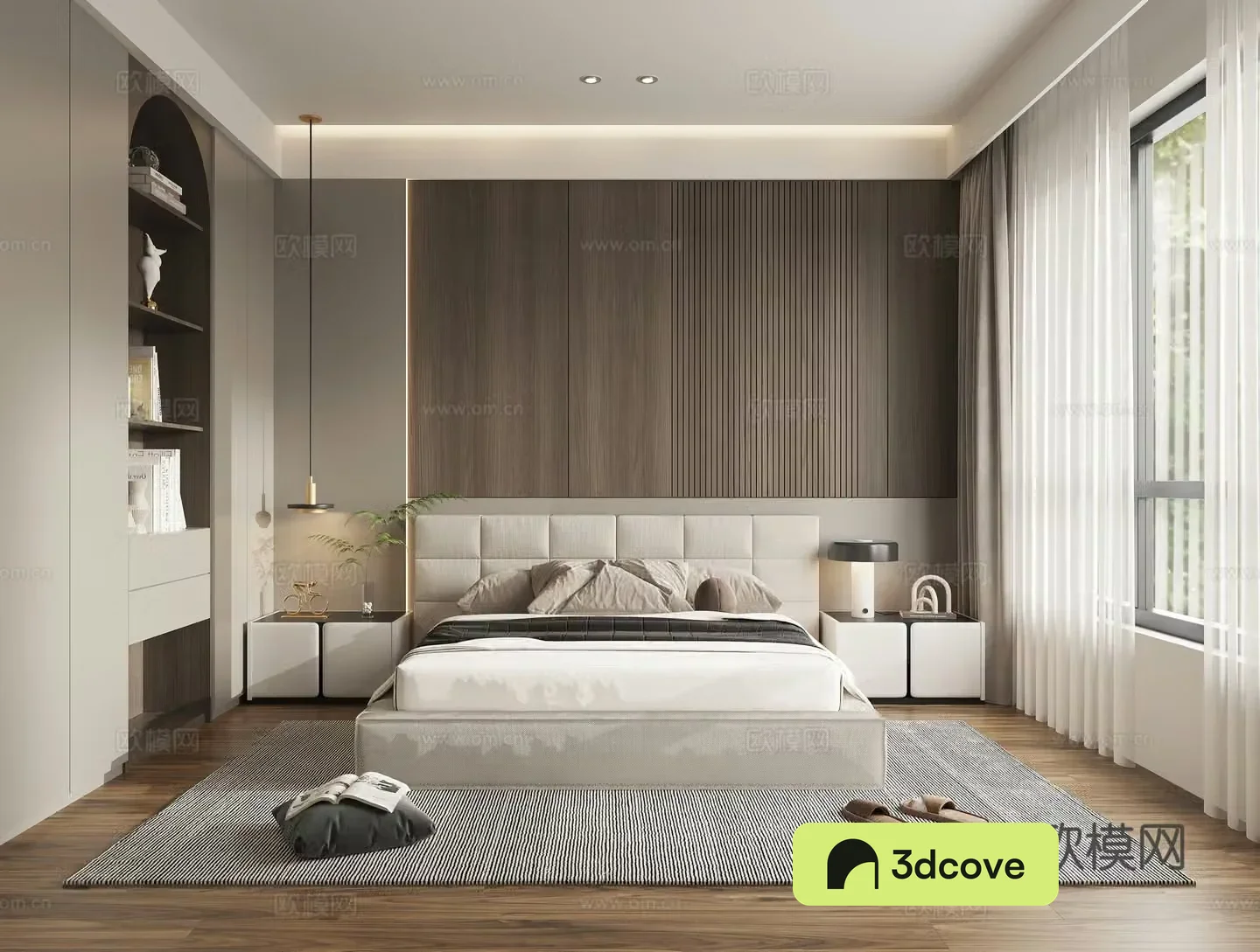 Modern bedroom
