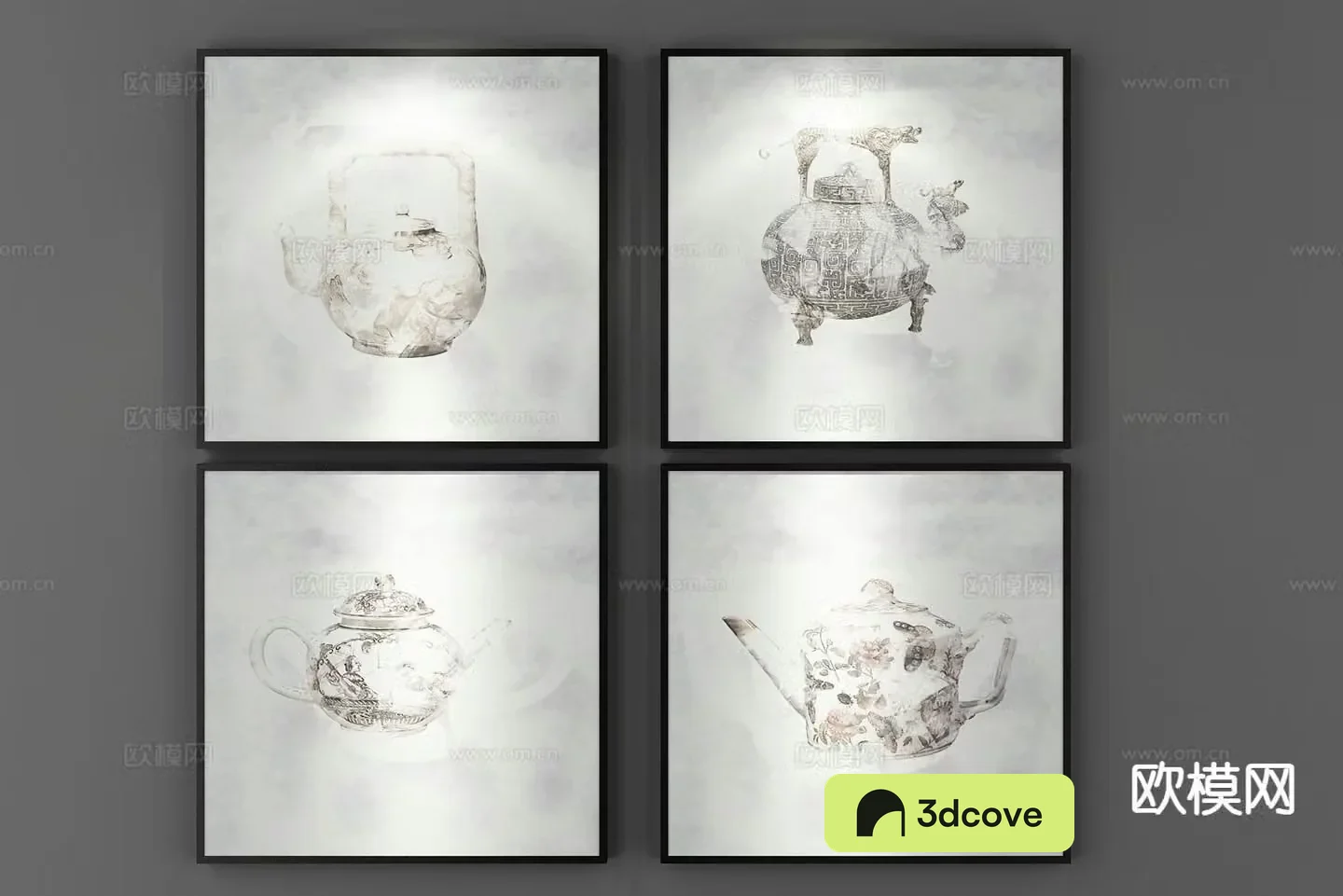 Modern art painting decorative painting